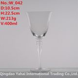 400ml Clear Colored Wine Glass
