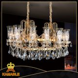 Modern Hotel Hanging Chandelier Crystal Lamp (MD9841-12)