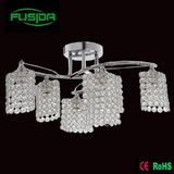 6 Lights Crystal Chandelier Ceiling Light Lighting