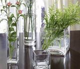 Crystal Man-Made Clear /Colorful Glass Vase (V-09)