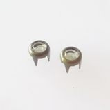 Metal Leather Decorative Pearl Stud