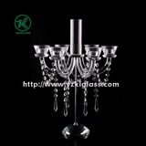 Crystal Candle Holders for Wedding Decoration (H: 44cm)