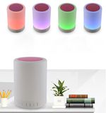 Mobile Phone TF Card RGB Light Mini Bluetooth Speaker LED Table Lamp