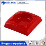 Square Melamine Ashtray with Solid Color