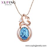 33280 Xuping Custom Made Logo Brass Pendants Crystals From Swarovski