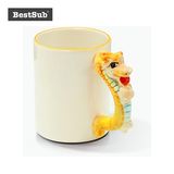 Bestsub Promotional 11 Oz Dragon Ceramic Animal Sublimation Photo Mug (B1DW-05)