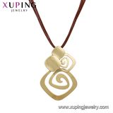 Necklace-00628 Xping Rhodium Color Elegnat Necklace