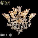 2017 Newest Design Amber Crystal Chandelier Light