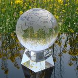 Crystal Glass Ball with Base for Business Gifts