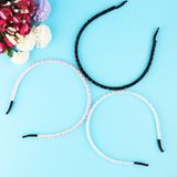 New Fashion Women Lady Girl Crystal Metal Band Hair