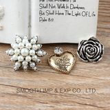 Dimensional Full Diamond Pendant Necklace Rhinestone Costume Retro Jewelry
