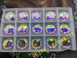 20mm Round Ab Sew on Glass Stones for Garment Ornanment