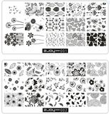 Nail Art Decor Image Stamp Plates Nail Stamping Plates Nail Printing Plate for Manicure