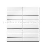 32.5X145mm Stripe and Brick Glazed Porcelain Mosaic Tile