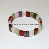 Semi Precious Stone Fashion Natura L Crystal Beaded Bracelet Jewelry