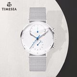 Fashion Quartz Watch Waterproof Man Wrist Watch with Mesh Band72137