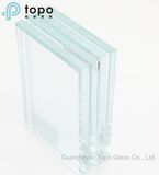 3mm-19mm Ultra Clear White Decorative Wardrobe Sliding Door Glass (UC-TP)
