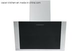 Original & Fashion Kitchen Black Crystal Glass Panel Range Hood (CXW-268-ATB-8)