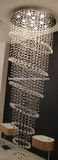 Custom Made Hotel Project K9 Crystal Grand Chandelier for Staircase