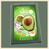 Customized Size Wall Mounted Clear Acrylic Crystal Light Box (A4)