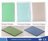 Clear/Tinted/Colored Reflective Glass for Buildings