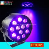 12PCS 1W UV LED Stage Effect Purple PAR Party Disco Lighting DMX512