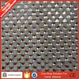 2016 Tailian Hot Fix Round Design Crystal Rhinestone Mesh