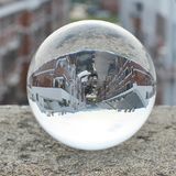 Customized Clear 3D Laser Engraved Crystal Ball