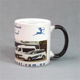 Color Changing Ceramic Magic mugs for heat sublimation