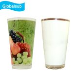 17oz Cone Glass Mug with Unique Sublimation Image