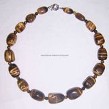 Semi Precious Stone Beaded Jewelry Necklace (ESB01303)