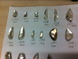 New Angel Swing Shape Flat Back Glass Beads