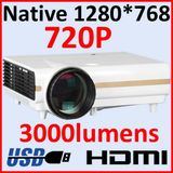 Cre Brightest Pico Video LED LCD Projector
