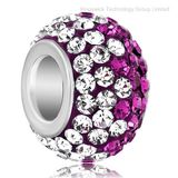 Big Hole Shamballa Rhinestone Beads for Jewelry Making