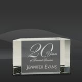 Standing Billboard Crystal Award (J-CRY76, J-CRY77, J-CRY78)