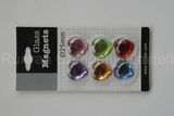 25mm Heart Shape Acrylic Refrigerator Magnet for Souvenirs