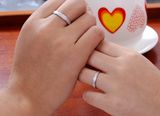 2017 Fashion Lead & Nickel Silver Color Ring with Frosting Surface
