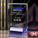 2018 Custom Crystal Metal Trophy 