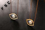 Wholesale Jewelry Fashion Accessories Evil Eye Necklaces for Women