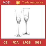 New Fashion Wedding Party Crystal Glass Champagne Table Ware