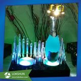 2016 Countertop Clear Acrylic Cabinet Wine Display with Light