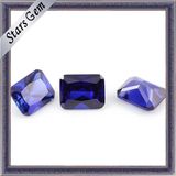 D-Violet Octagon Princess Cut Facet Cubic Zirconia