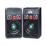2.0 DJ Speaker with Crystal Ball Light 666t