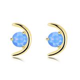 Moon Fashion Design Women Promotion Gift Earring Jewelry