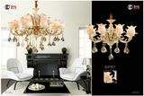 Antique Die Casting Zinc Alloy Chandelier Light