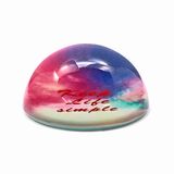 Best Selling Products Clear Dome Glass Photo Paperweight Hx-8376