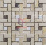 Travertine Mix Marble Natural Stone Mosaic (CFS971)