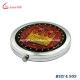 Custom Logo Epoxy Round Pocket Mirror for Sale