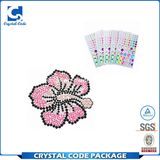 Popular Dome Diamond Acrylic Label Sticker
