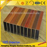 Customized Aluminum Extrusion Profile Simulation Wood